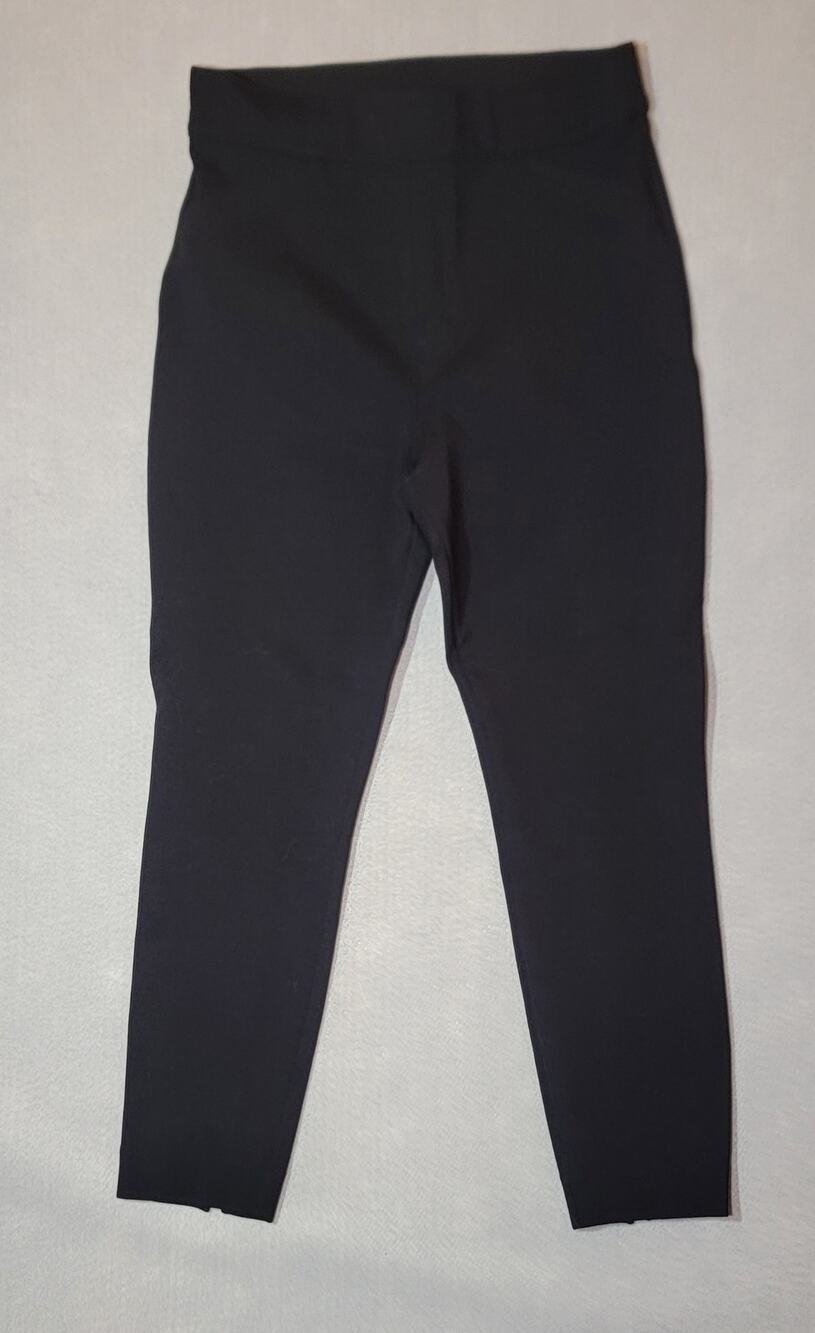 Spanx The Perfect Pant Backseam Skinny Ankle Black Medium